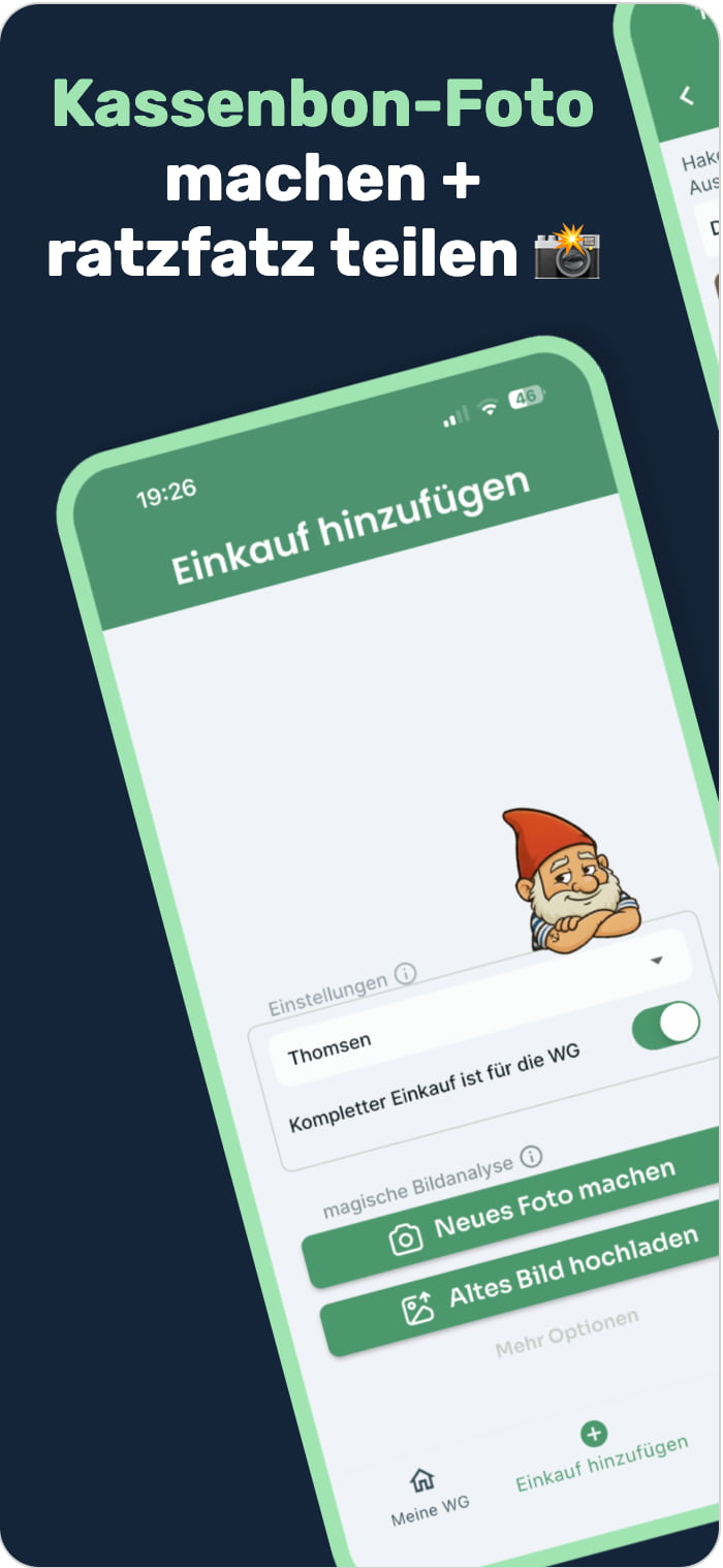 Spießer App - Kassenbon fotografieren und scannen