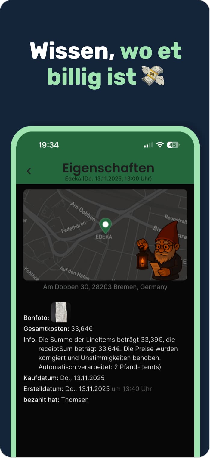 Dark Mode für WG-App Spießer